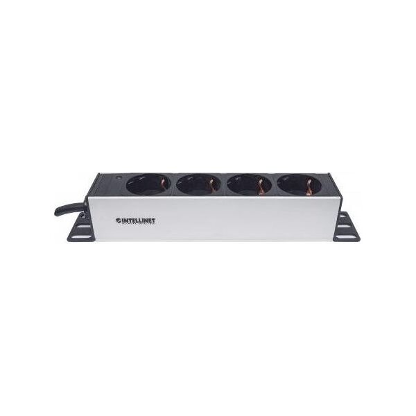 Intellinet Network Solutions Listwa zasilająca 1U 4x Schuko 1.8m (714020)