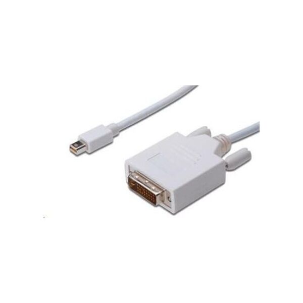Kabel PremiumCord DisplayPort Mini - DVI-D 2m biały (kportadmk02-02)