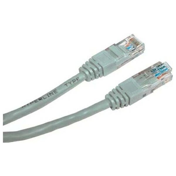 Patchcord UTP, Cat.5e, nieekranowany, 20m, szary
