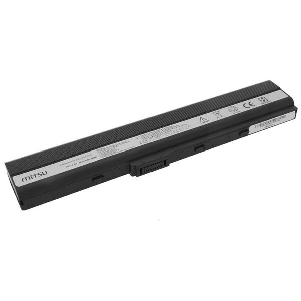 Bateria Mitsu do Asus A52, K52, 4400 mAh, 10.8V (BC/AS-A52)