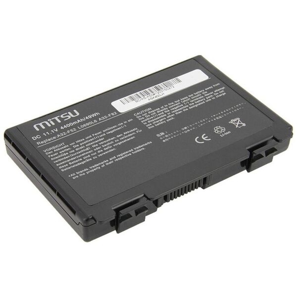 Bateria Mitsu do Asus F82, K40, K50, K60, K70, 4400 mAh, 11.1 V (BC/AS-K50)