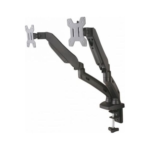 Art Uchwyt biurkowy na 2 monitory 13" - 27" L-13GD (RAMART L-13GD)