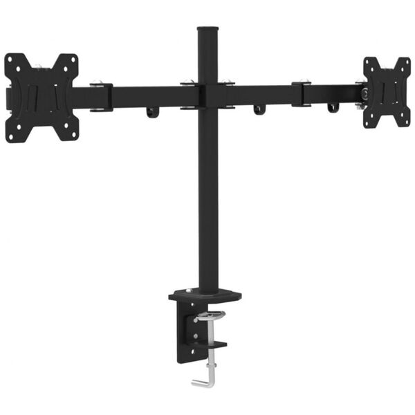 Art Uchwyt biurkowy na 2 monitory 13" - 27" L-02A (RAMART L-02A)