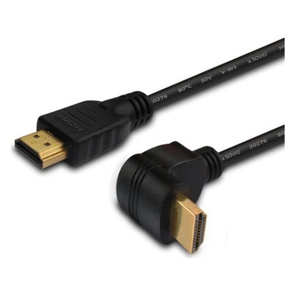 Kabel Savio HDMI - HDMI 1.5m czarny (CL-108)