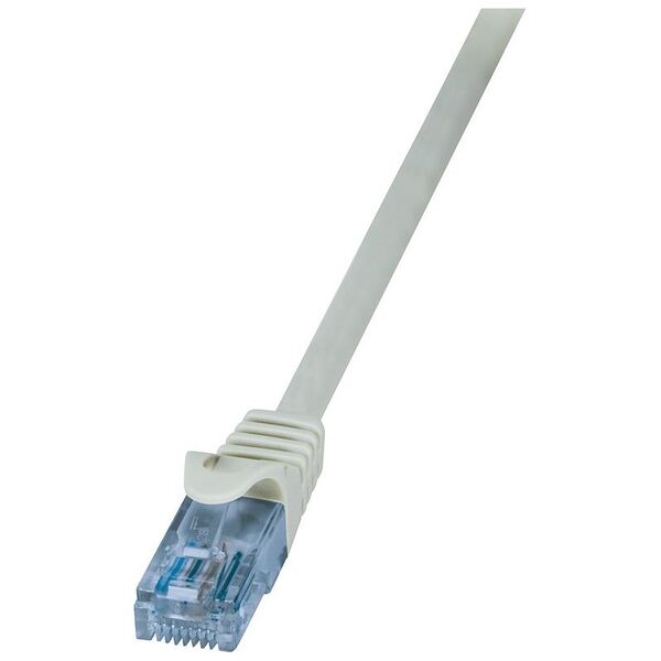 LogiLink RJ-45/RJ-45, kat.6A, U/UTP, szary, 1m (CP3032U)