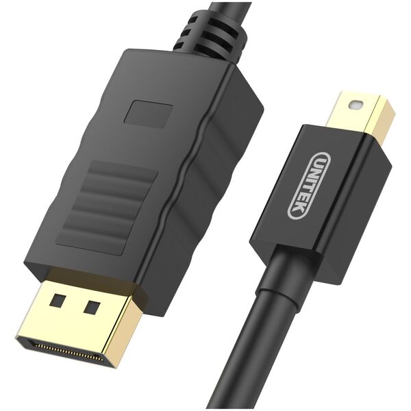 Kabel Unitek DisplayPort Mini - DisplayPort 3m czarny (Y-C612BK)