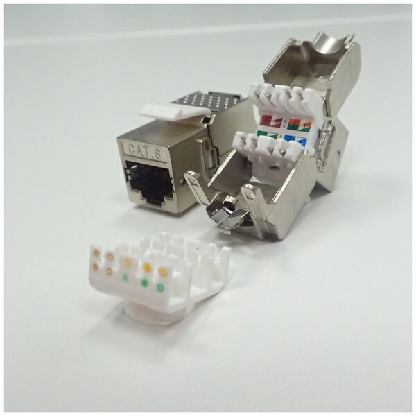 NetRack moduł Keyston Jack 1xRJ45 8p8c (105-32)