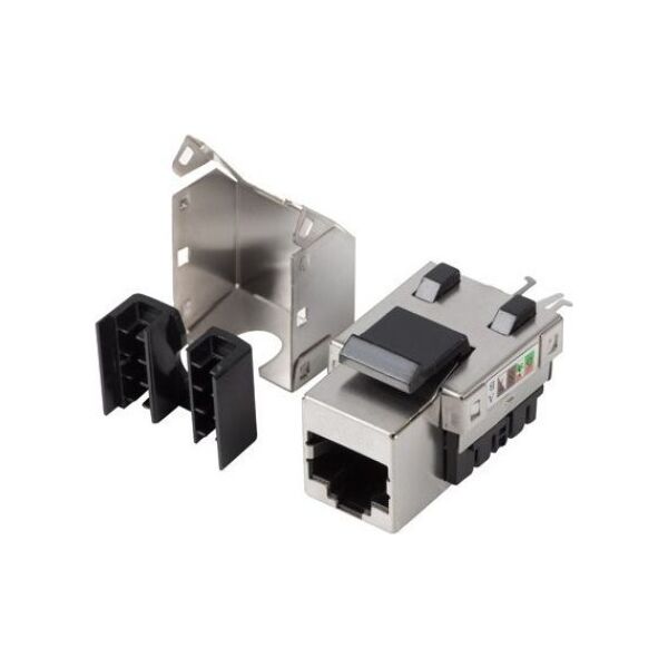 Lanberg Moduł keystone gniazdo RJ45 - LSA FTP kat.5e 90 stopni do puszki montażowej -KSF5-1090