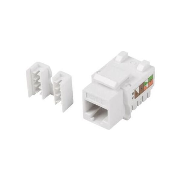 Lanberg Moduł keystone gniazdo RJ45 - LSA kat.5e 90 stopni do puszki montażowej -KSU5-1090