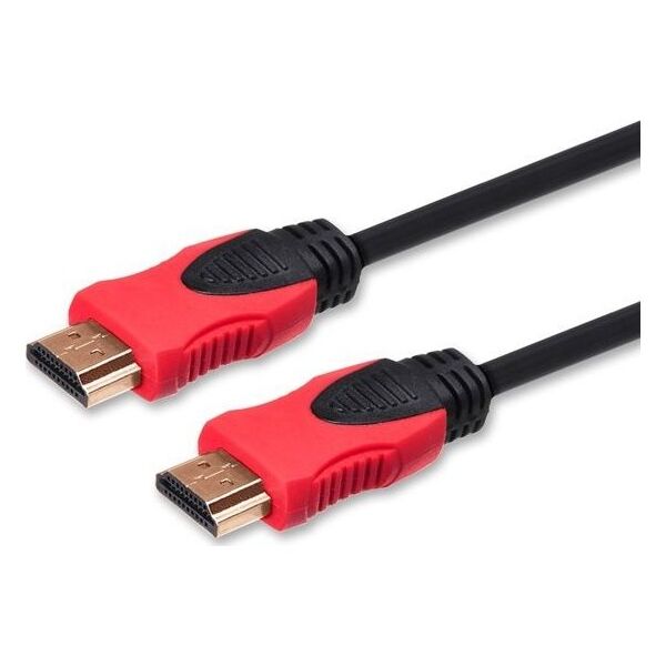 Kabel Savio HDMI - HDMI 10m czerwony (SAVIO CL-141)
