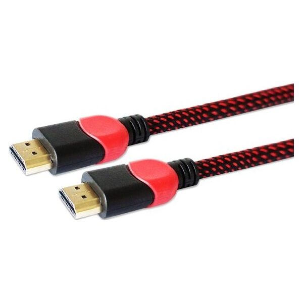 Kabel Savio HDMI - HDMI 3m czerwony (GCL-04)