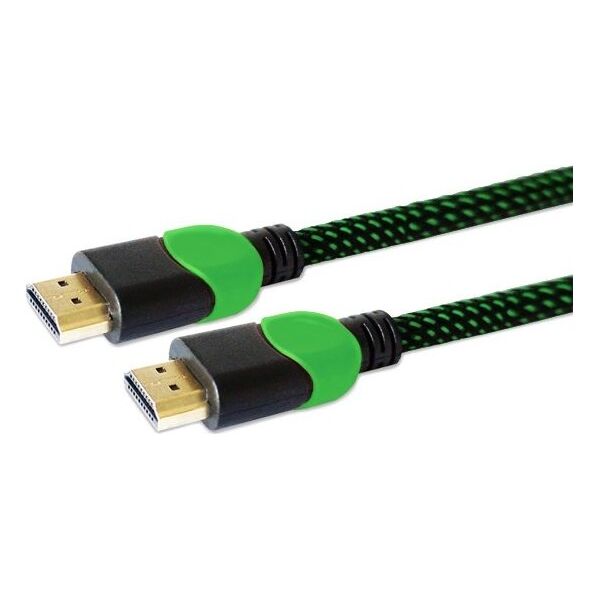 Kabel Savio HDMI - HDMI 1.8m zielony (GCL-03)