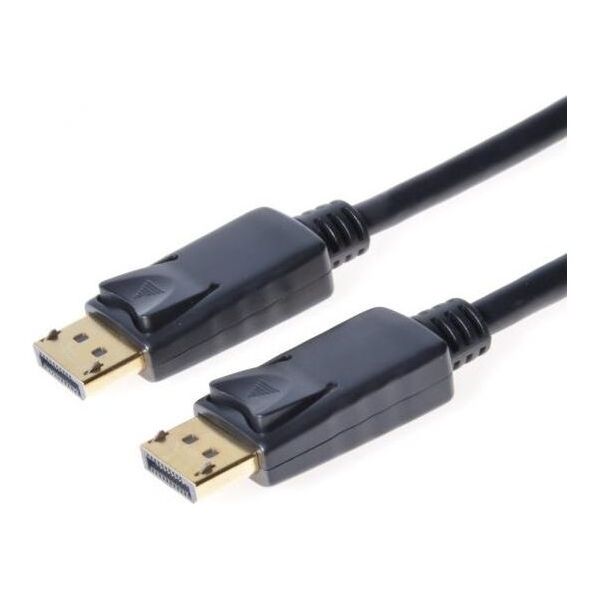 Kabel PremiumCord DisplayPort - DisplayPort 0.5m czarny (kport4-005)