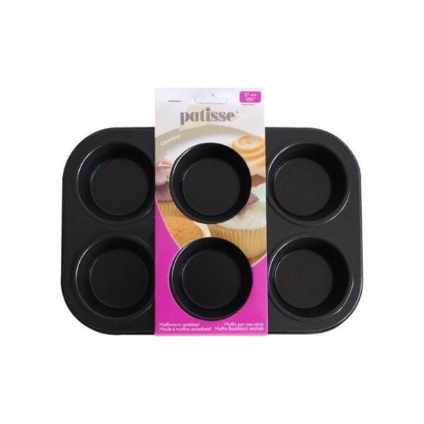 Patisse Foremka do muffinek 6 szt. Patisse 27 cm Classic uniwersalny