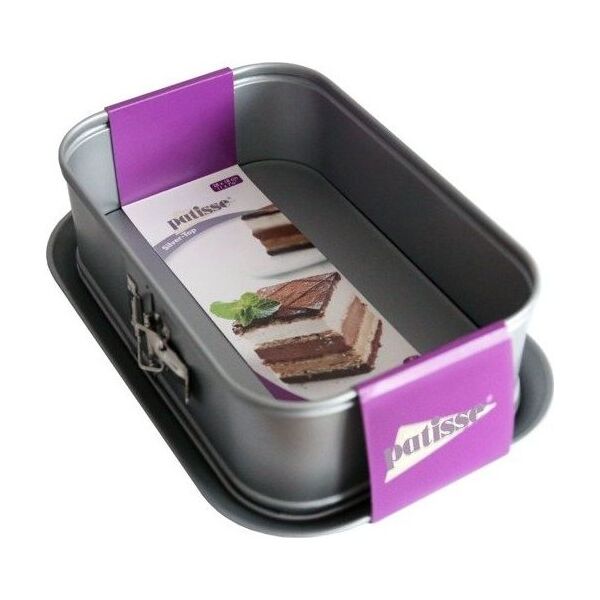 Patisse Brytfanna zamykana z rantem 28 x 18 cm Silver Top uniwersalny
