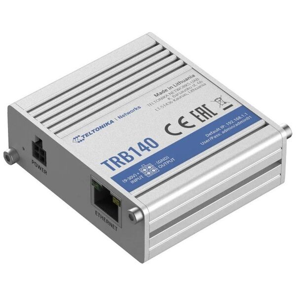 Router Teltonika Teltonika TRB140 | Przemysłowy router, brama IoT LTE | Cat 4, LTE Gateway