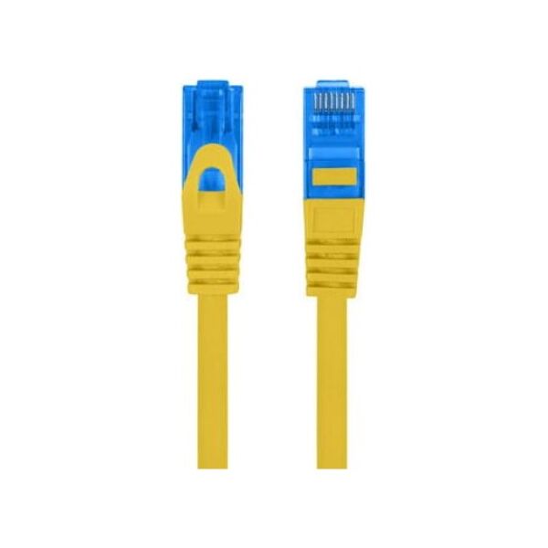 Lanberg PATCHCORD KAT.6A S/FTP LSZH CCA 10M ŻÓŁTY FLUKE PASSED LANBERG