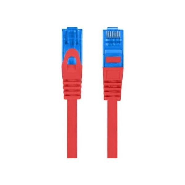 Lanberg PATCHCORD KAT.6A S/FTP LSZH CCA 10M CZERWONY FLUKE PASSED LANBERG