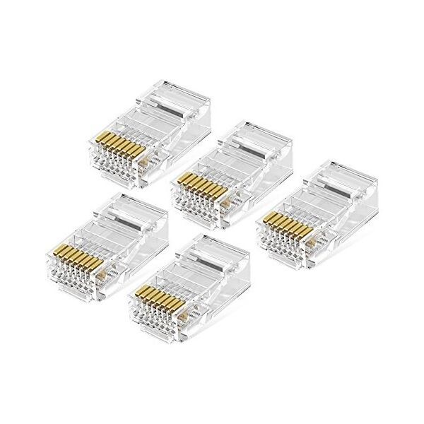 Ugreen Wtyczka RJ45 UGREEN Ethernet, 8P/8C, Cat.5/5e, UTP (50szt.)