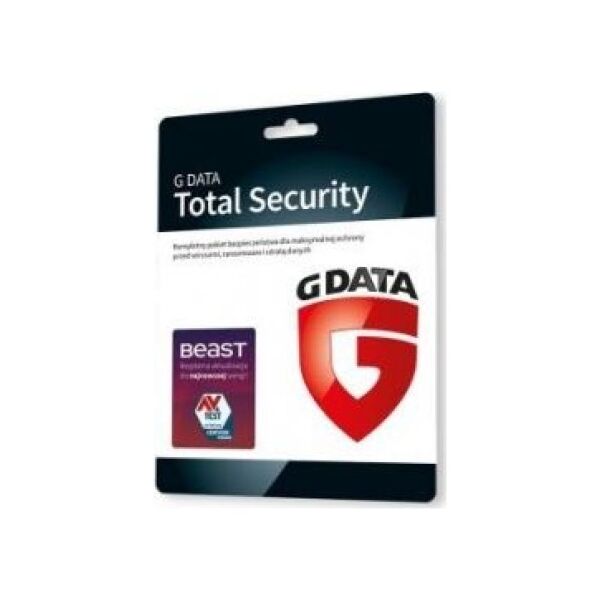 Gdata Total Security Card 2 urządzenia 12 miesięcy  (C1003KK12002)