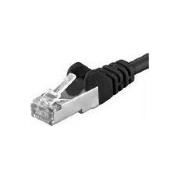 PremiumCord PREMIUMCORD Patch kabel CAT6a S-FTP, RJ45-RJ45, AWG 26/7 5m černá