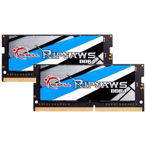 Pamięć do laptopa G.Skill Ripjaws, SODIMM, DDR4, 16 GB, 3200 MHz, CL22 (F4-3200C22D-16GRS)