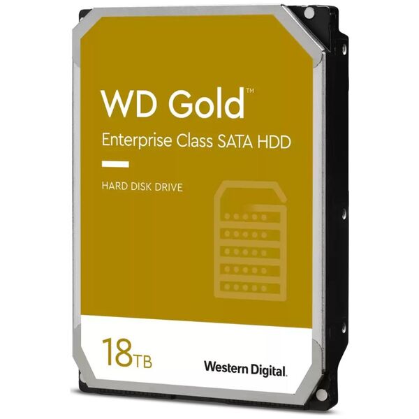 Dysk serwerowy WD Gold 18TB 3.5'' SATA III (6 Gb/s)  (WD181KRYZ)