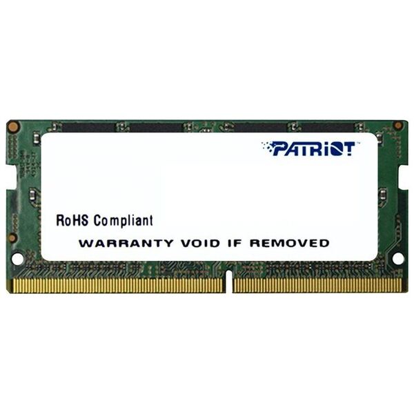 Pamięć do laptopa Patriot Signature, SODIMM, DDR4, 16 GB, 3200 MHz, CL22 (PSD416G320081S)