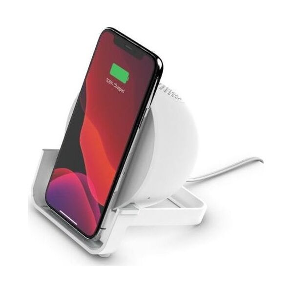 Ładowarka Belkin Boost Charge + głośnik Indukcyjna 2 A (AUF001vfWH)