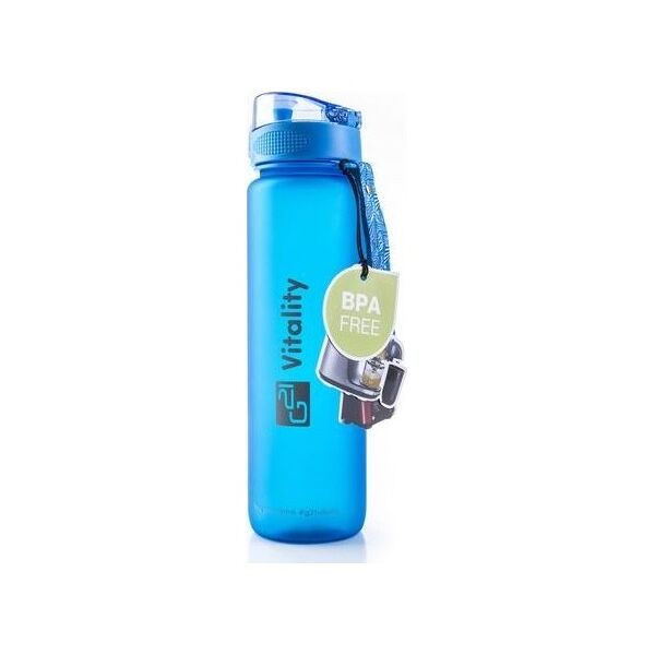 G21 Butelka z ustnikiem niebieska 1000 ml