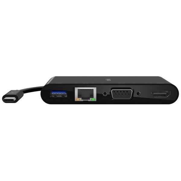 Stacja/replikator Belkin Multimedia adapter USB-C (AVC005BTBK)