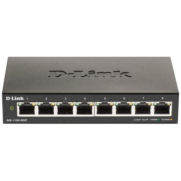 Switch D-Link DGS-1100-08V2/E