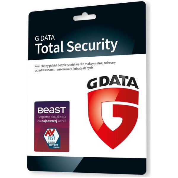 Gdata Total Security 2 urządzenia 24 miesiące  (C1003KK24002)