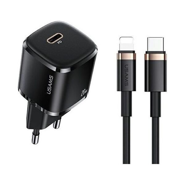 Ładowarka Usams T36 mini 1x USB-C 3 A (XFKXLOGTL01)