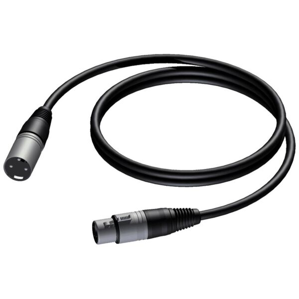 Kabel Procab XLR - XLR 0.5m czarny (CAB901/0.5)