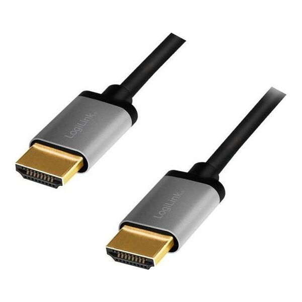 Kabel LogiLink HDMI - HDMI 2m szary (CHA0101)