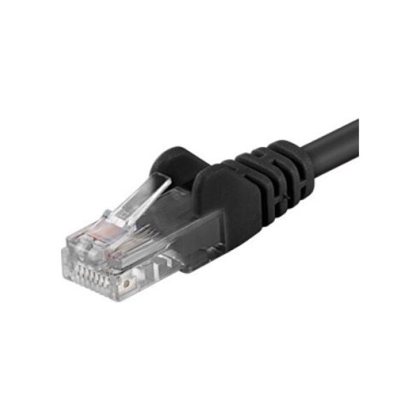 PremiumCord PREMIUMCORD Patch kabel UTP RJ45-RJ45 CAT5e 0.25m czarny