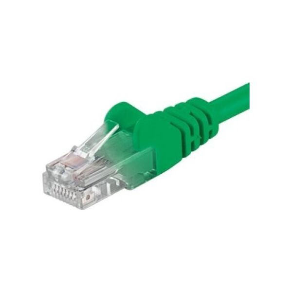 PremiumCord PREMIUMCORD Patch kabel UTP RJ45-RJ45 CAT5e 0.25m zielony