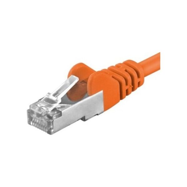 PremiumCord PREMIUMCORD Patch kabel CAT6a S-FTP, RJ45-RJ45, AWG 26/7 2m pomarańczowy
