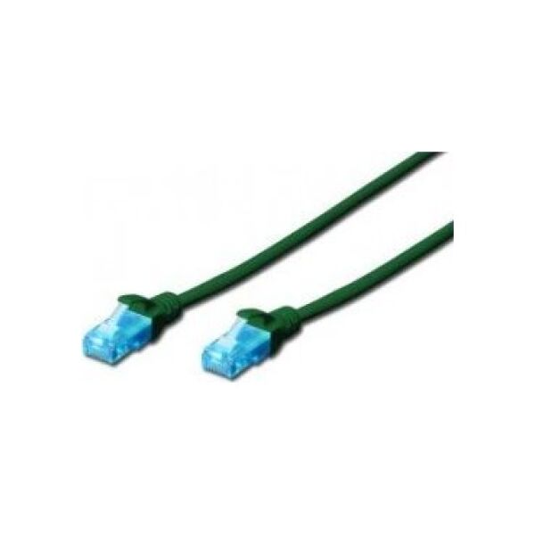 Digitus DIGITUS CAT 5e UTP patch cable PVC AWG 26/7 length 1.5m Color blue