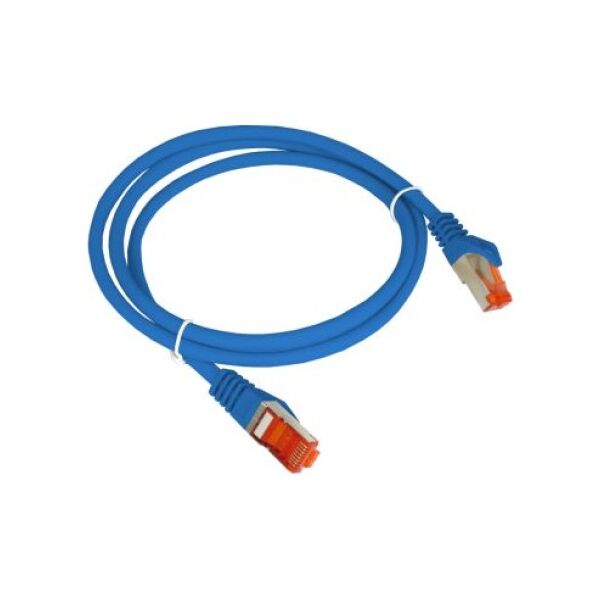 Alantec Patch-cord F/UTP kat.6 PVC 0.5m niebieski ALANTEC