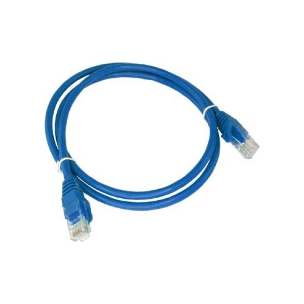 Alantec Patch-cord U/UTP kat.5e PVC 0.25m niebieski ALANTEC