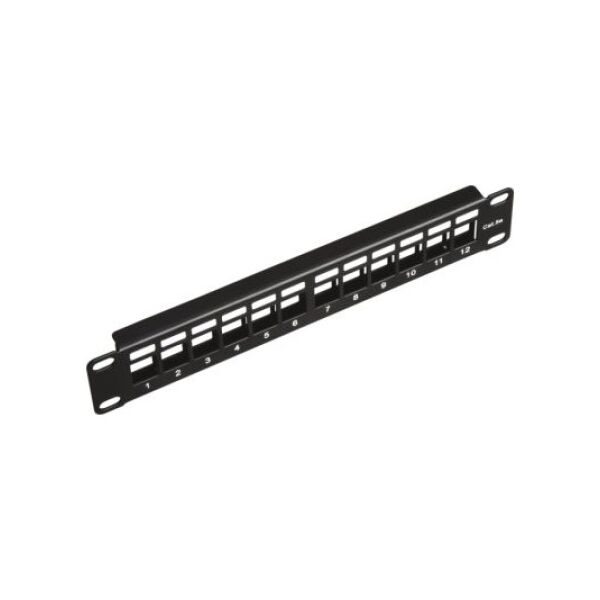 Alantec Patch panel 10" modularny 12 portów 1U niewyposażony