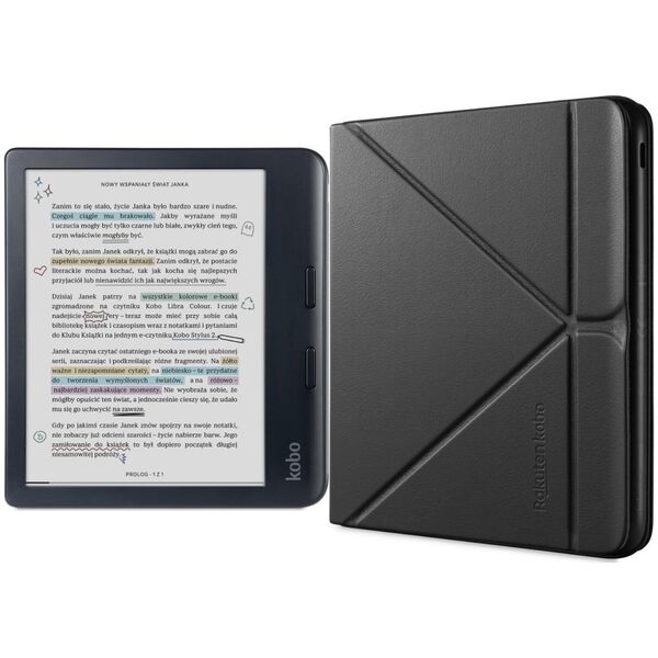Czytnik Kobo Czytnik Kobo Libra Colour + Etui Cover Sleep