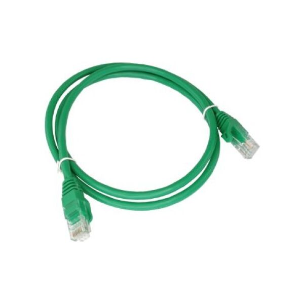 Alantec Patch-cord U/UTP kat.5e PVC 0.25m zielony ALANTEC