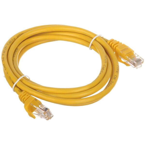 RBLINE PATCHCORD RJ45/1.8-YELLOW 1.8m