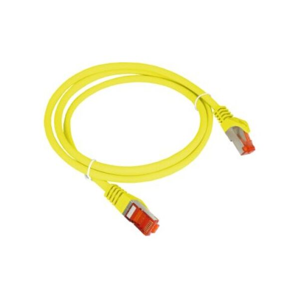 Alantec Patch-cord F/UTP kat.6 PVC 1.0m żółty ALANTEC