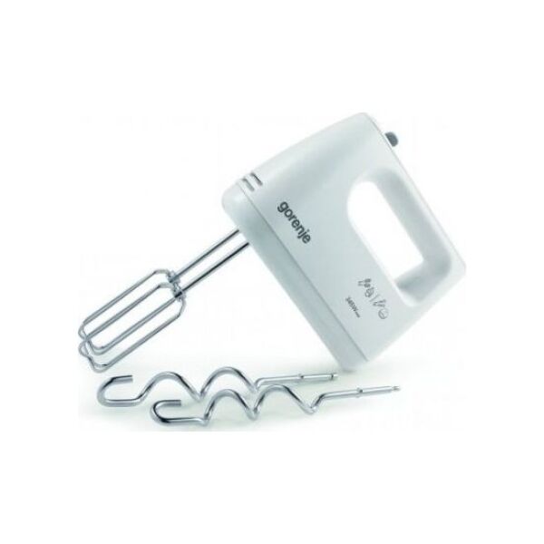 Mikser Gorenje Gorenje M360CW Hand Mixer, 345 W, Number of speeds 5, Turbo mode, White