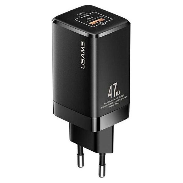 Ładowarka Usams T41 1x USB-A 1x USB-C 3 A (6958444971131)