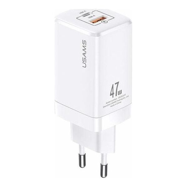 Ładowarka Usams T41 1x USB-A 1x USB-C 3 A (6958444971148)